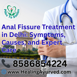 Anal fissure treatment in Delhi clinic by Dr. Ravinder Sharma offering Ayurvedic and modern care options